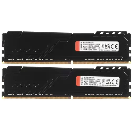 Оперативная память 32 Gb 2666 MHz Kingston FURY BEAST Black (KF426C16BB1K2/32)