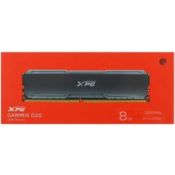 Оперативная память 8 Gb 3200 MHz ADATA GAMMIX D20 Grey AX4U32008G16A-CTG20