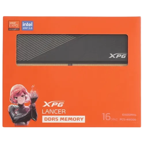 Оперативная память 32 Gb 6000 MHz ADATA XPG LANCER Black (AX5U6000C3016G-DCLABK)