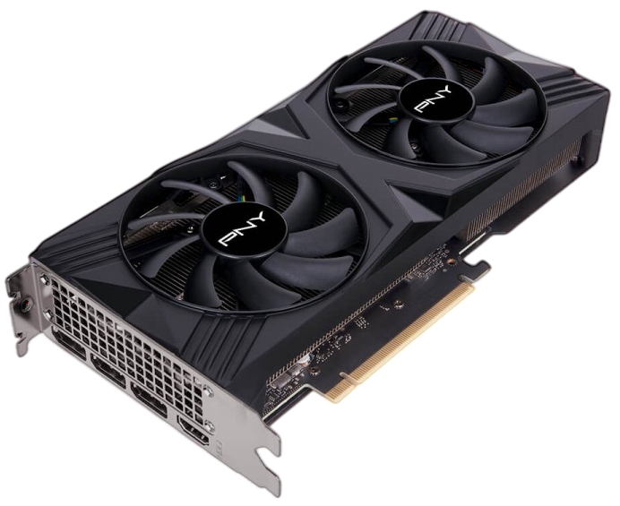 Видеокарта PNY (VCG407012DFXPB1) GeForce RTX 4070 12GB VERTO Dual Fan DLSS 3