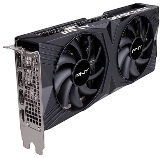 Видеокарта PNY (VCG407012DFXPB1) GeForce RTX 4070 12GB VERTO Dual Fan DLSS 3