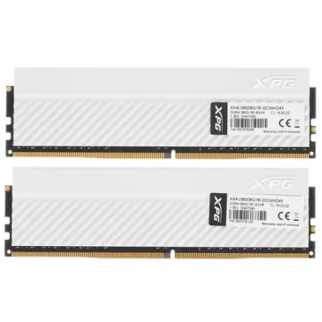 Оперативная память 16 Gb 3600 MHz ADATA XPG GAMMIX D45 (AX4U36008G18I-DCWHD45)