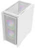 Компьютерный корпус Powercase ALISIO Micro Z3W ARGB White (CAMZW-A3)