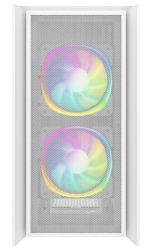 Компьютерный корпус Powercase ALISIO Micro Z3W ARGB White (CAMZW-A3)