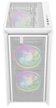 Компьютерный корпус Powercase ALISIO Micro Z3W ARGB White (CAMZW-A3)