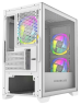Компьютерный корпус Powercase ALISIO Micro Z3W ARGB White (CAMZW-A3)