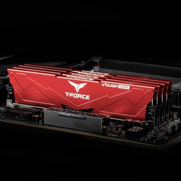 Оперативная память 64 Gb 6000 MHz Team Group T-FORCE VULCAN Red (FLRD564G6000HC38ADC01)