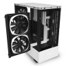 Компьютерный корпус NZXT H510 ELITE White/Black CA-H510E-W1