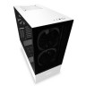 Компьютерный корпус NZXT H510 ELITE White/Black CA-H510E-W1