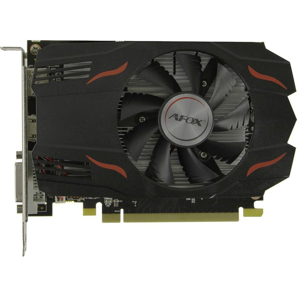 Видеокарта AFox (AFRX550-4096D5H4-V4) Radeon RX 550 4GB SINGLE FAN