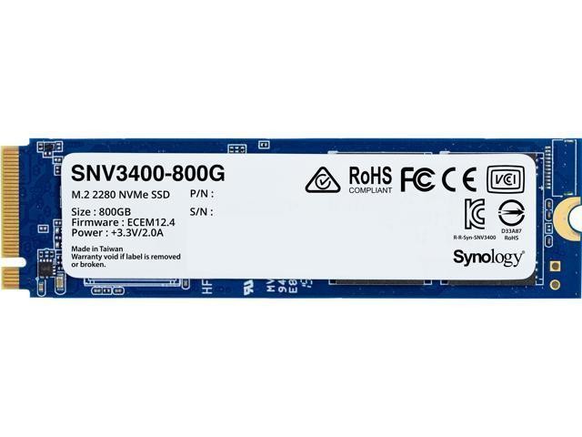 Твердотельный накопитель SYNOLOGY 800 Gb M.2 SNV3400-800G