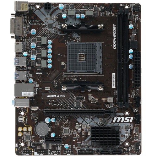 Материнская плата MSI A320M-A PRO