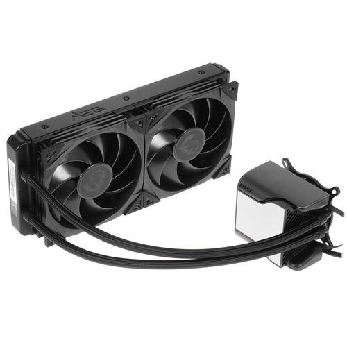 Система жидкостного охлаждения для процессора MSI MEG CORELIQUID S280 2X SILENT GALE Black 9S6-6A0431-001
