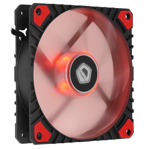 Вентилятор для корпуса ID-COOLING WF-12025-XT-R Red LED PWM