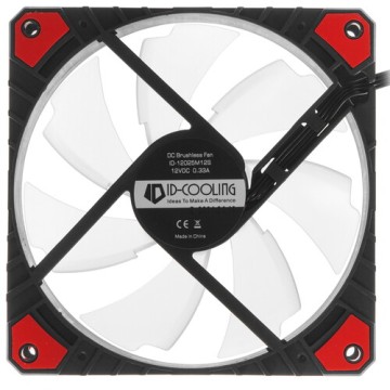 Вентилятор для корпуса ID-COOLING WF-12025-XT-R Red LED PWM