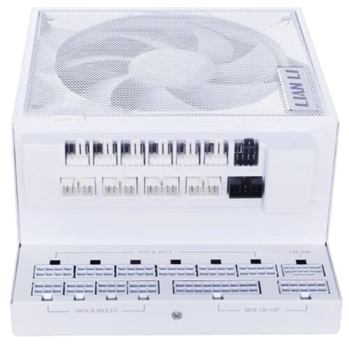 Блок питания Lian Li 1200W EG1200G White (G9P.EG1200G.WH00.RU) 16 Pin (PCIe 5.0 Connector Cable Details)