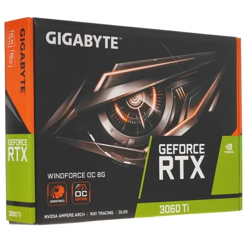 Видеокарта Gigabyte (GV-N306TWF2OC-8GD 2.0) GeForce RTX 3060 TI 8GB WINDFORCE OC 2.0