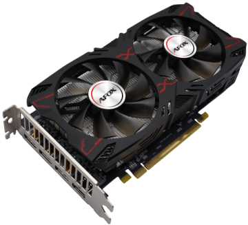 Видеокарта AFox (AFRX5500-8GD6H7) Radeon RX 5500 8GB DUAL