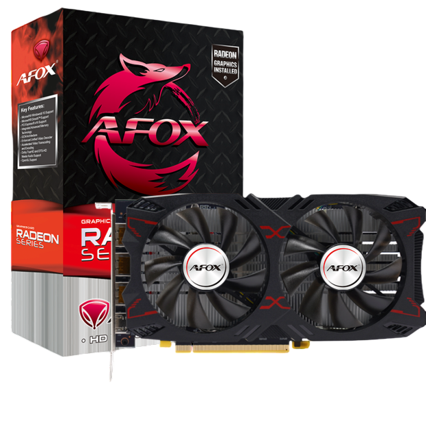 Видеокарта AFox (AFRX5500-8GD6H7) Radeon RX 5500 8GB DUAL