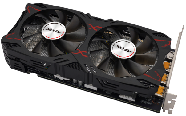 Видеокарта AFox (AFRX5500-8GD6H7) Radeon RX 5500 8GB DUAL