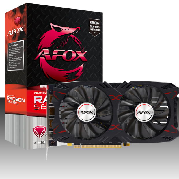 Видеокарта AFox (AFRX5500-8GD6H7) Radeon RX 5500 8GB DUAL