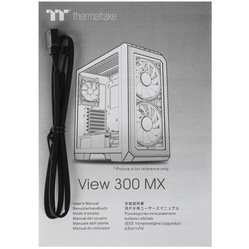 Компьютерный корпус Thermaltake VIEW 300 MX ARGB TG Black CA-1P6-00M1WN-00