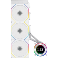 Система жидкостного охлаждения для процессора Lian Li HydroShift II LCD-C 360TL GHS2LCD36TW ARGB White (G89.GHS2LCD36TW.R0)