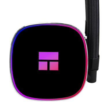 Система жидкостного охлаждения для процессора Thermalright Frozen Horizon 360 ARGB Black V2 (TRFH360ABV2)