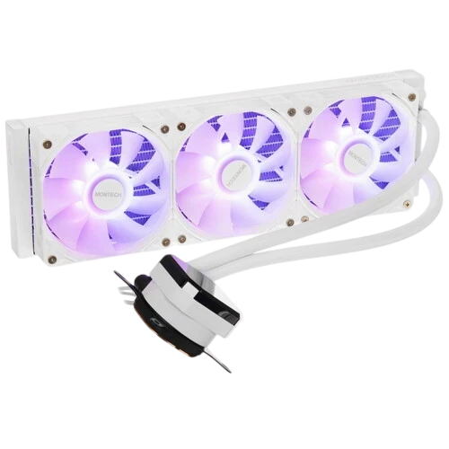 Система жидкостного охлаждения для процессора Montech HYPERFLOW DIGITAL 360 (W) White