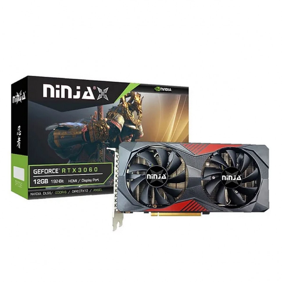 Видеокарта Sinotex Ninja (NF306F126F) GeForce RTX 3060 12GB
