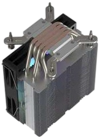 Кулер для процессора Coolleo Etian Digital ARGB Black (CL-A40-ARGB)