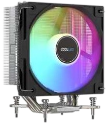 Кулер для процессора Coolleo Etian Digital ARGB Black (CL-A40-ARGB)