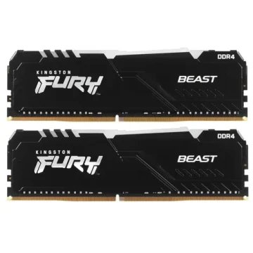 Оперативная память 32 Gb 3200 MHz Kingston FURY BEAST RGB (KF432C16BB1AK2/32)