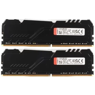 Оперативная память 32 Gb 3200 MHz Kingston FURY BEAST RGB (KF432C16BB1AK2/32)