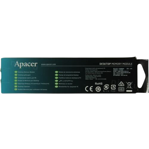 Оперативная память 8 Gb 2666 MHz Apacer (AU08GGB26CQYBGH) RTL