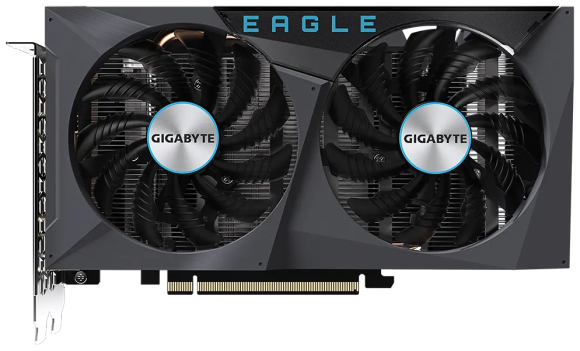 Видеокарта GIGABYTE (GV-N3050EAGLE OC-8GD) GeForce RTX 3050 8GB EAGLE OC купить
