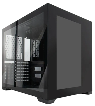 Компьютерный корпус 1STPLAYER STEAMPUNK SP7 EV EMOTION VIEW Black (SP7-EV-BK)