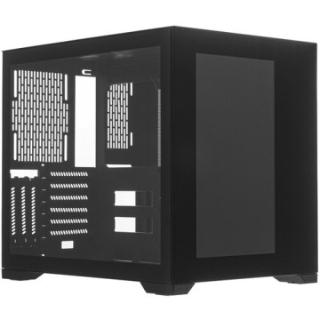 Компьютерный корпус 1STPLAYER STEAMPUNK SP7 EV EMOTION VIEW Black (SP7-EV-BK)