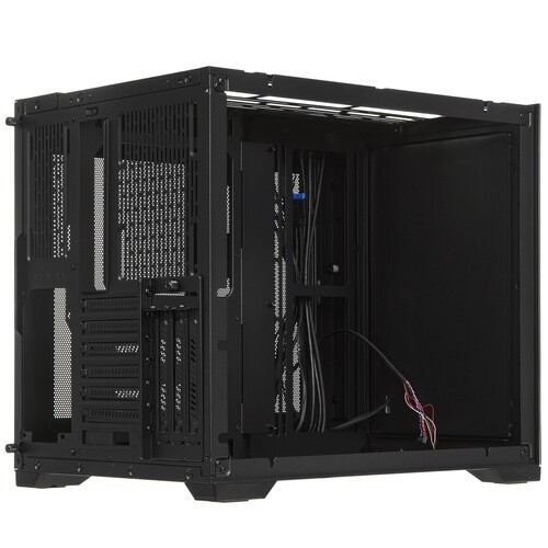Компьютерный корпус 1STPLAYER STEAMPUNK SP7 EV EMOTION VIEW Black (SP7-EV-BK)