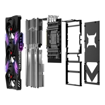 Видеокарта PNY (VCG409024TFXXPB1-O) GeForce RTX 4090 24GB XLR8 GAMING VERTO EPIC-X RGB Overclocked DLSS 3