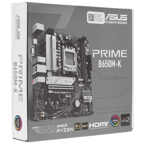 Материнская плата ASUS PRIME B650M-K 90MB1F60-M0EAY0