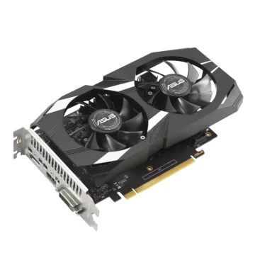 Видеокарта ASUS (DUAL-GTX1650-O4GD6-P-V2) GeForce GTX 1650 DUAL V2 OC Edition (90YV0GX8-M0NA00)