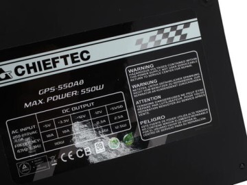 Блок питания Chieftec 550W SMART GPS-550A8