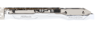 Видеокарта ASRock (RX6600 CLW 8G) Radeon RX 6600 8GB Challenger White