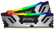 Оперативная память 64 Gb 6000 MHz Kingston FURY Renegade Silver RGB (KF560C32RSAK2-64)
