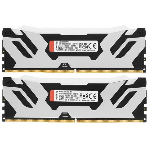 Оперативная память 64 Gb 6000 MHz Kingston FURY Renegade Silver RGB (KF560C32RSAK2-64)