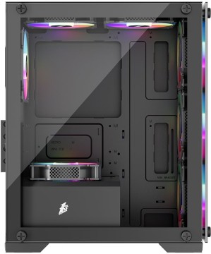 Компьютерный корпус 1STPLAYER FIREBASE X2-M LED Black (X2-M-4F1)