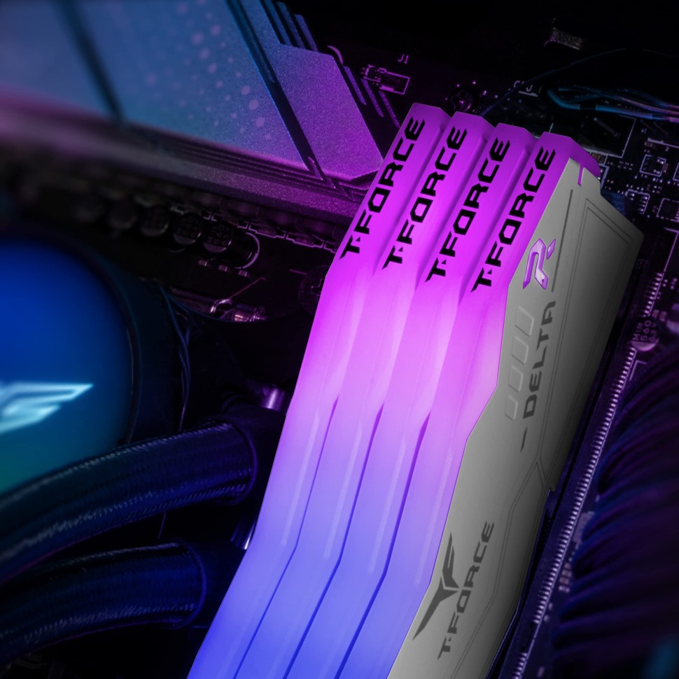 Оперативная память 48 Gb 6400 MHz Team Group T-FORCE VULCAN White (FF4D548G6400HC32ADC01)