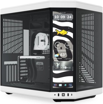 Компьютерный корпус HYTE Y70 Touch Infinite Black/White (CS-HYTE-Y70TTI-WB)