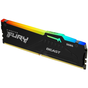 Оперативная память 32 Gb 6400 MHz Kingston FURY Beast RGB Black (KF564C32BBA-32)